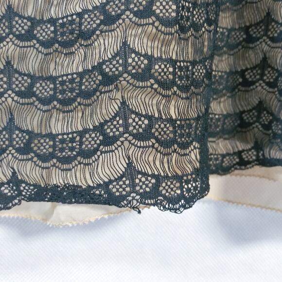 J Crew Lace Overlay Short Sleeve Top Size Small - Picture 6 of 6